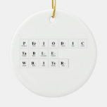 Periodic
 Table
 Writer  Ornaments