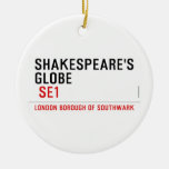 Shakespeare's globe   Ornaments