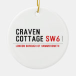 craven cottage  Ornaments