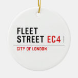 FLEET  STREET  Ornaments