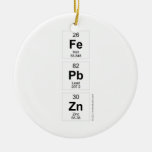 Fe
 Pb
 Zn  Ornaments