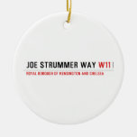 Joe Strummer Way  Ornaments
