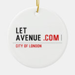 LET  AVENUE  Ornaments