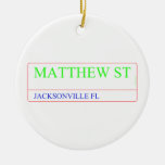 Matthew st  Ornaments