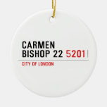 Carmen Bishop 22  Ornaments