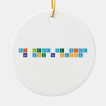 MI LEMA DE VIDA 
 BE YOU BE HAPPY  Ornaments