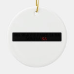 Ma whole familiA Sa             MWFSA  Ornaments