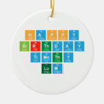 Happy
  birthday 
 Timothy 
 Lum  Ornaments