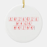 Periodic
 Table
 Writer  Ornaments