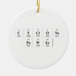 CYCLONE
 POWER  Ornaments