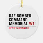 raf bomber command memorial  Ornaments