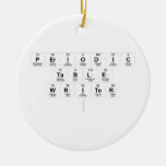 Periodic
 Table
 Writer
   Ornaments