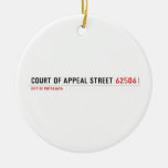 COURT OF APPEAL STREET  Ornaments