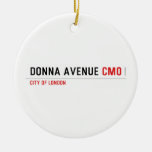 Donna Avenue  Ornaments