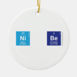 Ni BE  Ornaments