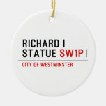 richard i statue  Ornaments