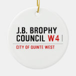 J.B. BROPHY COUNCIL  Ornaments