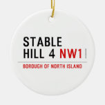 stable hill 4  Ornaments