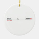 COLLEN.             KA.                 ATHINY  Ornaments