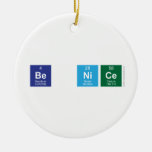 Be Nice  Ornaments