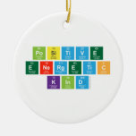 Positive
 Energetic
 Kind  Ornaments