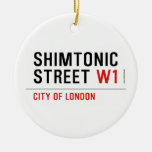 Shimtonic Street  Ornaments