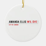 Amanda Ellis  Ornaments