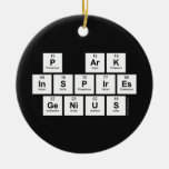 P aRK
 INSPIRES
 GENIUS  Ornaments
