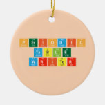 Periodic
 Table
 Writer  Ornaments