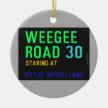 Weegee Road  Ornaments