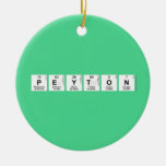 Peyton  Ornaments