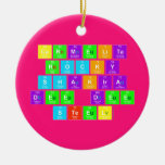 carmelita 
 rocky
 shakira
 dee dee
 steel  Ornaments