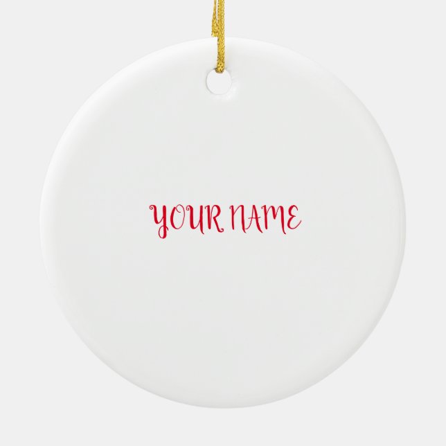 ORNAMENTS FOR CHRISTMAS  (Back)