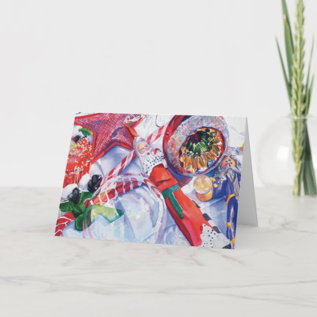 Ornaments Holiday Card (Front)