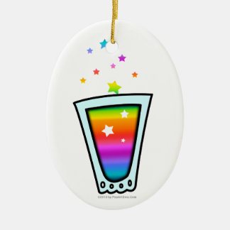 ORNAMENTS - RAINBOW SHOT GLASS