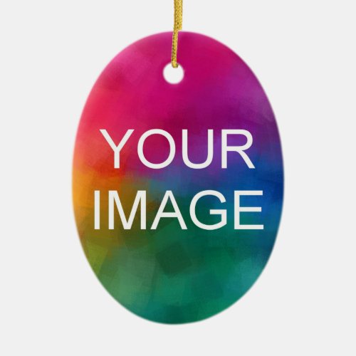 Ornaments Upload Your Photo Image Logo Template