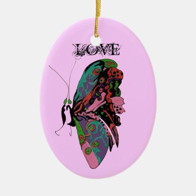 ORNAMNETS FOR HOLIDAYS FUN CERAMIC ORNAMENT (Front)