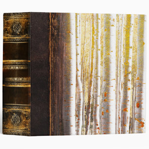 Ornate Antique Magical Forest Book Binder