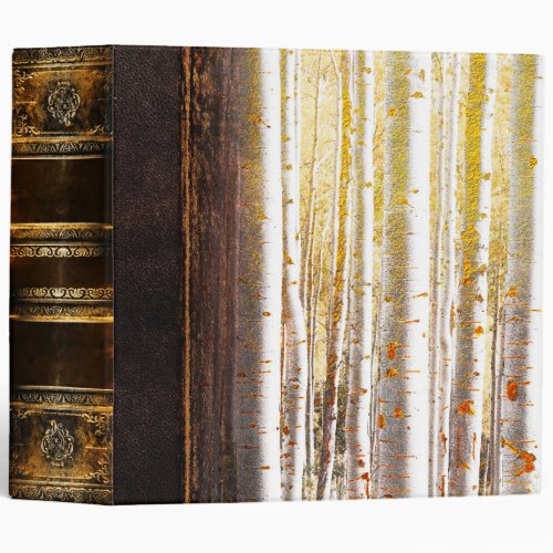 Ornate Antique Magical Forest Book Binder