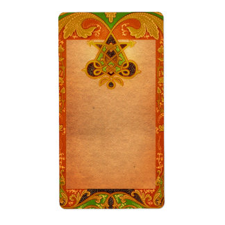 Ornate Apothecary Label