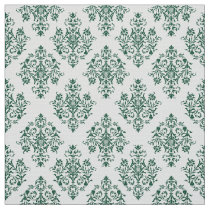 Ornate Baroque colored Damask pattern fabric