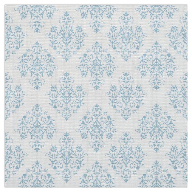 Ornate Baroque colored Damask pattern fabric (Swatch)