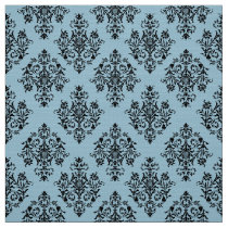 Ornate Baroque Damask pattern fabric