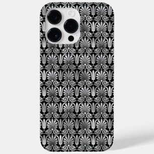 ORNATE BLACK & SILVER PATTERNS Case-Mate iPhone 14 PRO MAX CASE