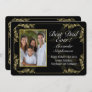 Ornate Border Best Dad Ever Fathers Day 3 Photo Card