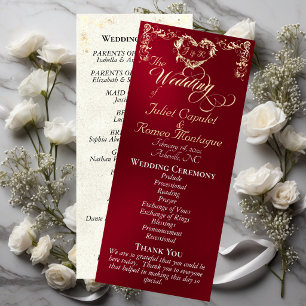 Ornate Border & Heart - Red Program