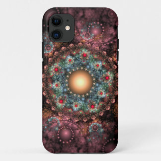 Ornate Brooch Fractal Art iPhone 11 Case