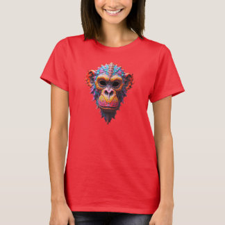 Ornate Chimp Mask T-Shirt