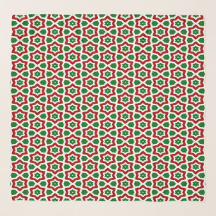 Ornate Christmas Pattern Scarf