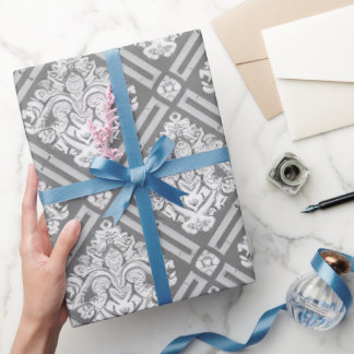 Ornate Classical Pattern Design Wrapping Paper